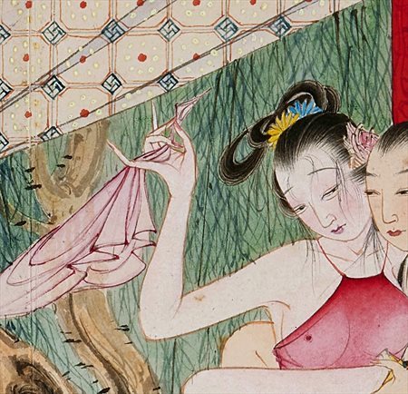 武隆区-迫于无奈胡也佛画出《金瓶梅秘戏图》，却因此成名，其绘画价值不可估量